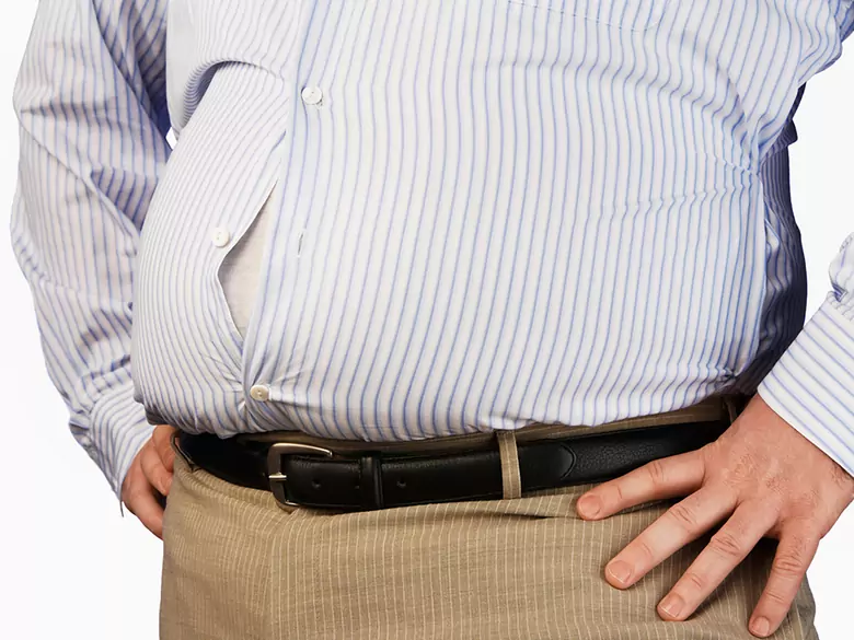 How does obesity affect the brain?