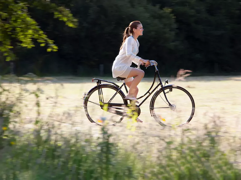 Cycling is good for your heart