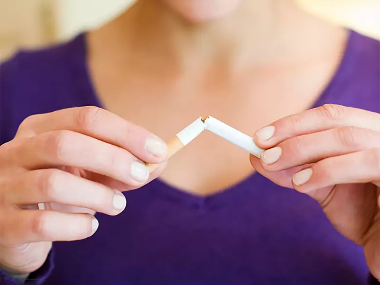 A day without a cigarette