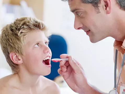 Hypertrophied palatine tonsils - causes, symptoms, diagnosis, treatment