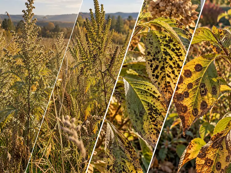 AleAlert: Pollen from mugwort, ragweed, Cladosporium and Alternaria remains present in the air in October