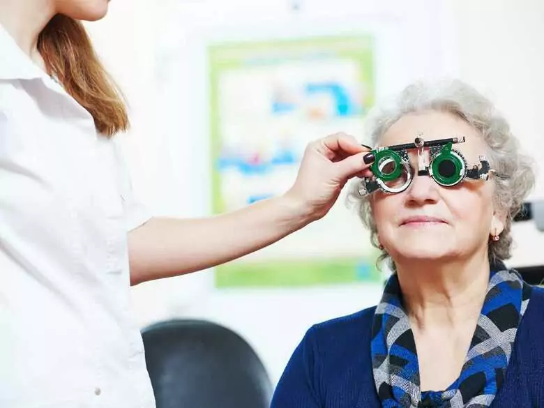 What is a healthy diet for people with glaucoma problems?