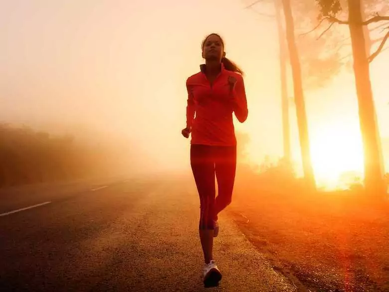 How does running help treat depression?