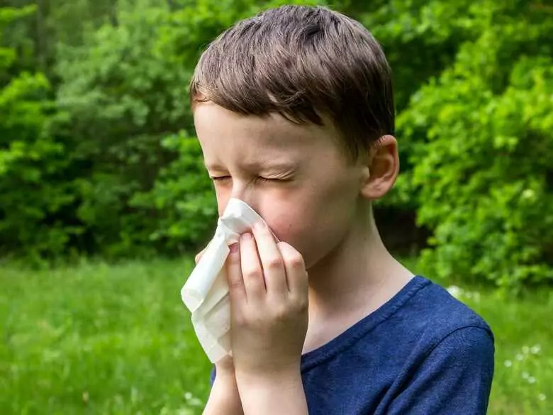 Cough and runny nose in a toddler
