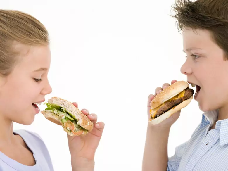 Fast food - does it promote heart disease in children?
