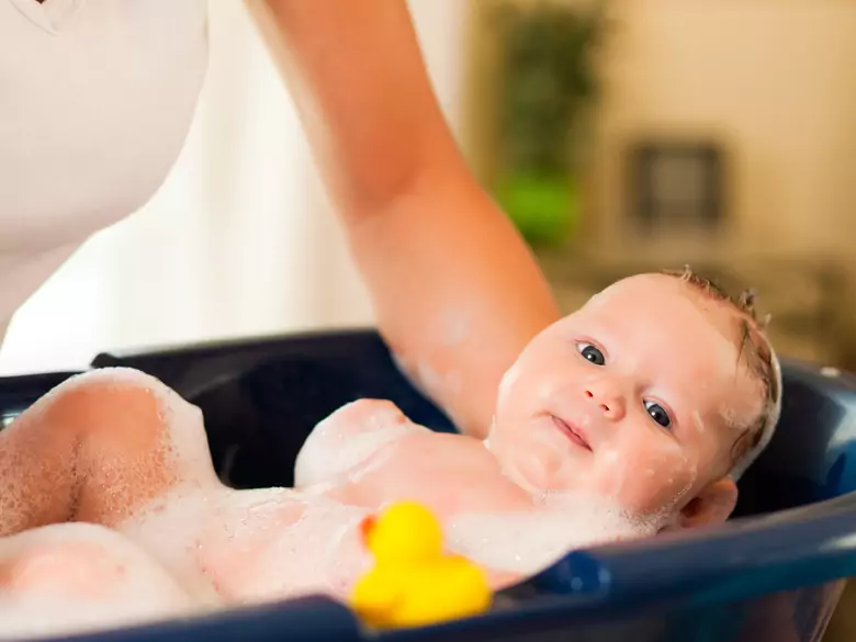 How do I care for my baby's skin?