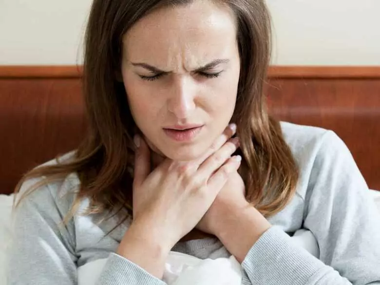 COVID-19 and sore throat