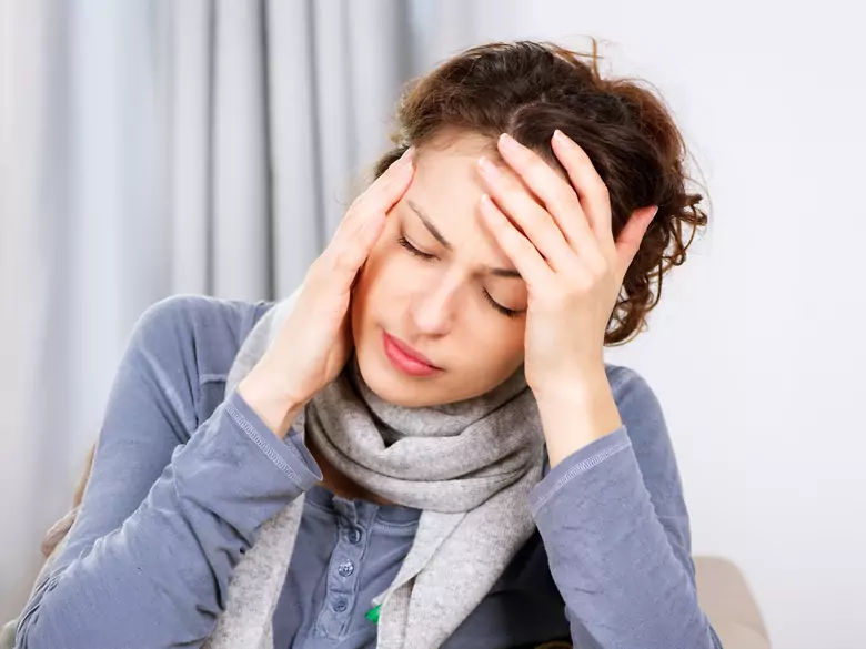 Headaches due to severe stress, the so-called tension headache - causes, symptoms, diagnosis, treatment