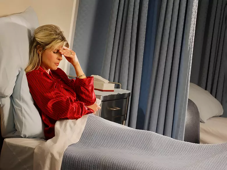 Post-radiation skin damage