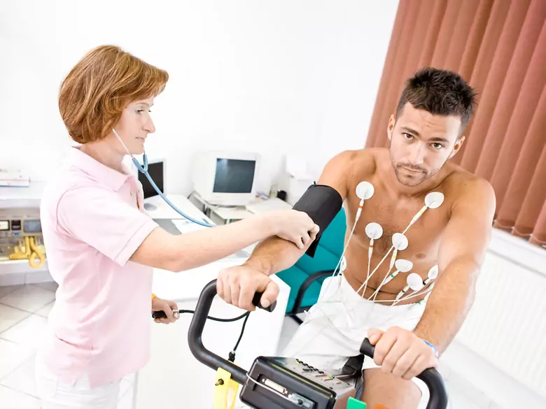 Diagnostic value of the exercise stress test