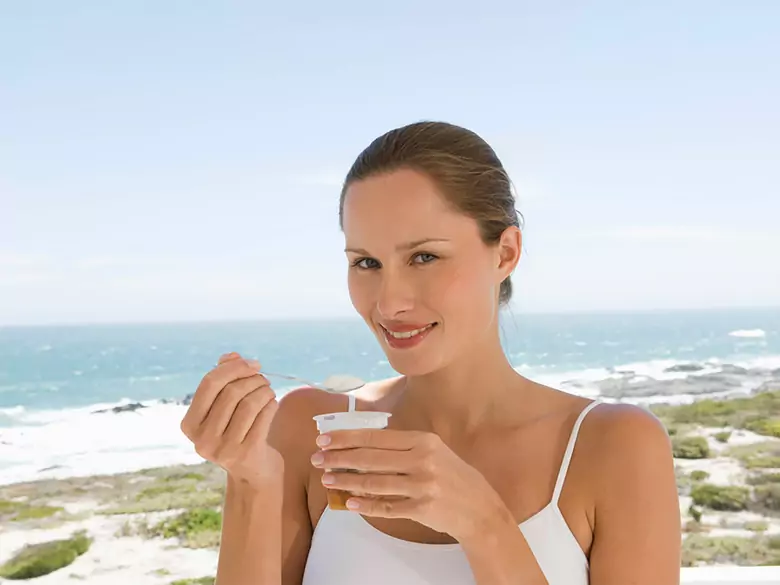 Food and a healthy complexion