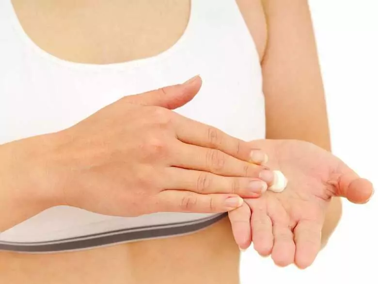 What diseases can lead to skin lesions on the hands?