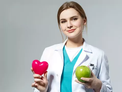 A healthy heart for a mature woman