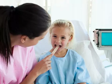 Tonsillectomy - removal of the palatine tonsils