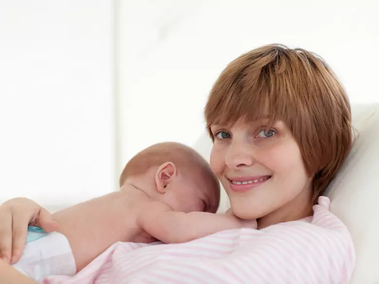 Changes in the circulatory system after the birth of the baby