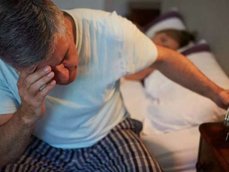 What could be the reasons for feeling anxious when waking up?