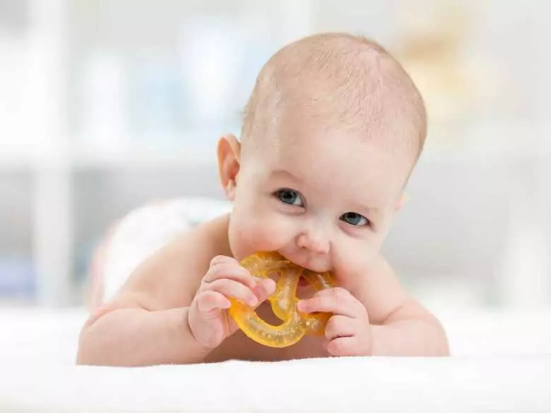 A relationship that is not obvious: teething and fever