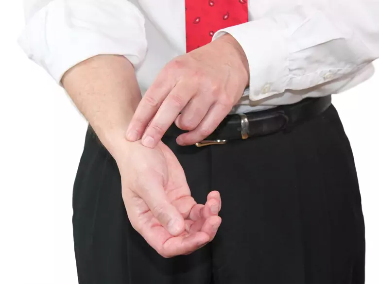 Correlation between heart rate and depression