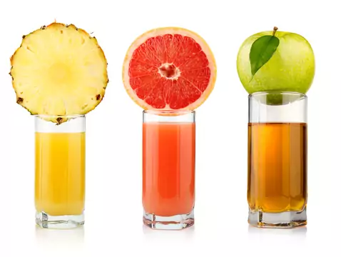 Juices as an alternative to fruit and vegetables