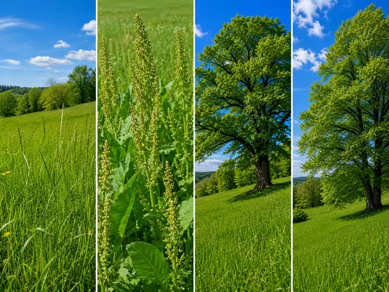 AleAlert: Grass, sorrel, oak and beech pollen in May