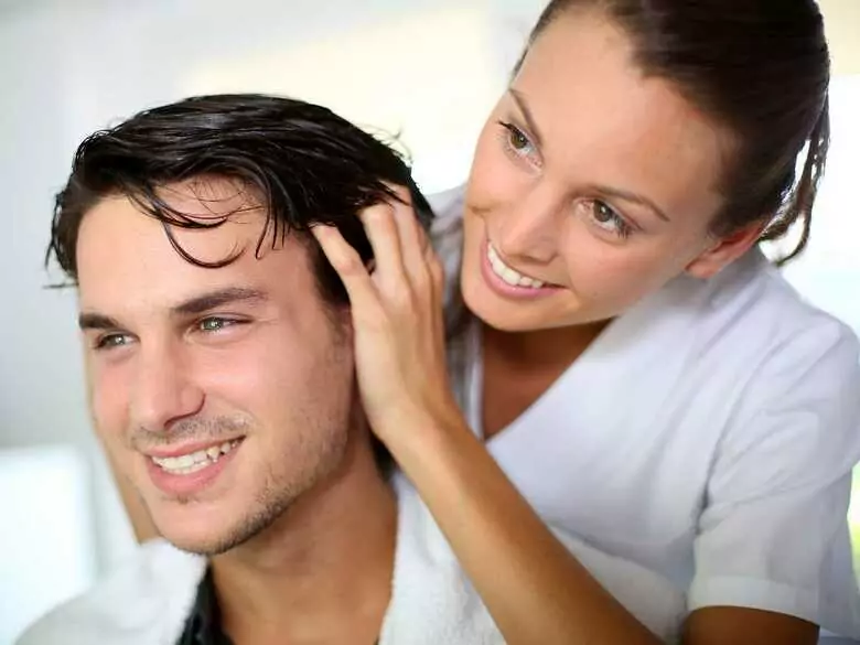 FUE hair transplantation