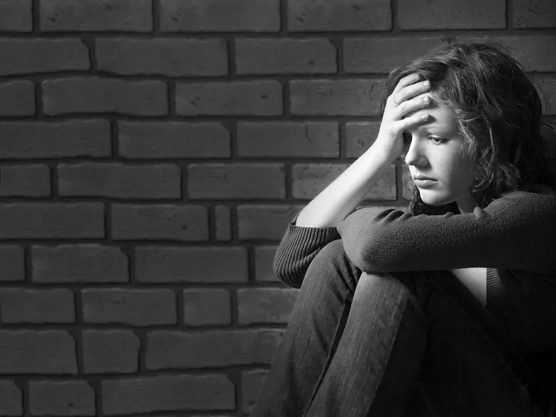 Self-harm versus self-harm and depression