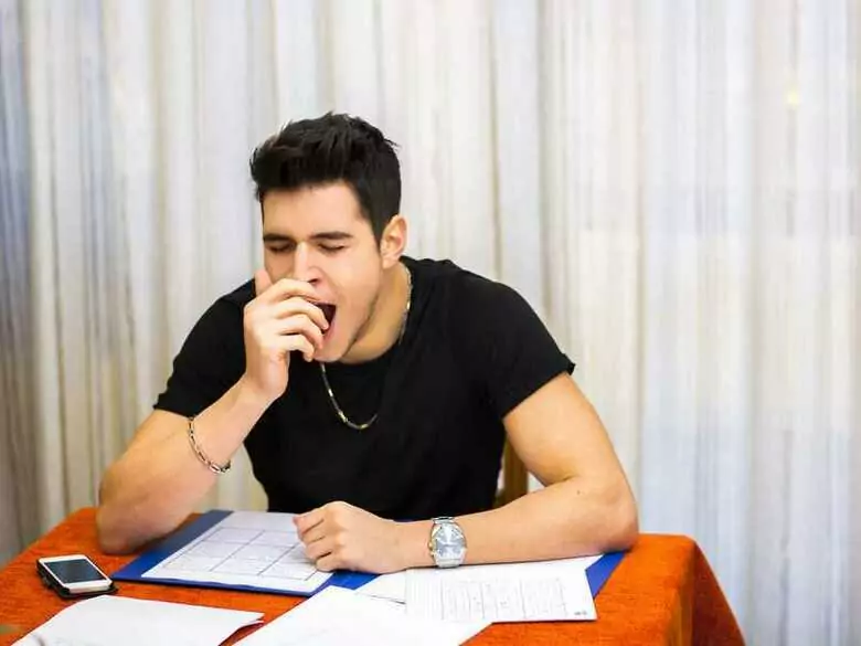 What does very frequent yawning have to do with psychiatry?